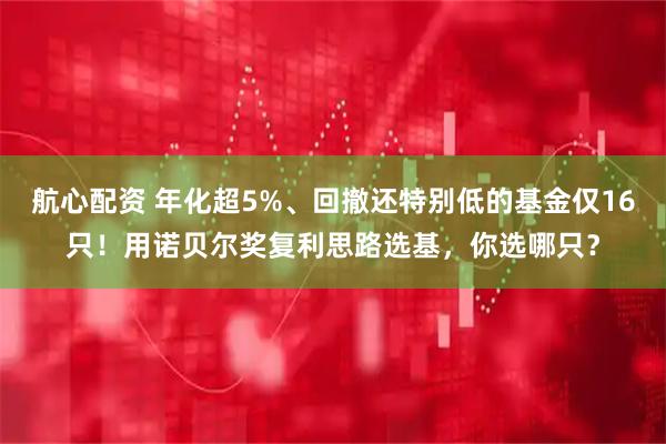 航心配资 年化超5%、回撤还特别低的基金仅16只！用诺贝尔奖复利思路选基，你选哪只？